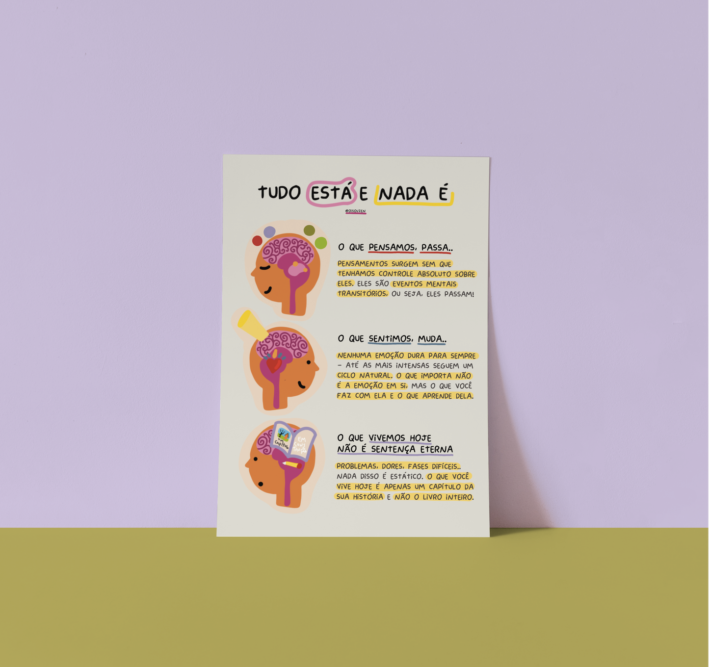 Reflexão Ilustrada - Tudo está e nada é